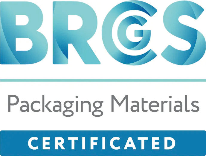 BRCGS Packaging Materials certification badge