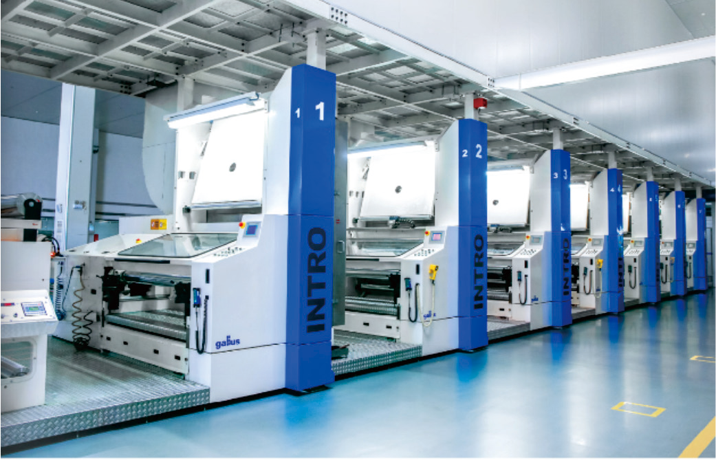 Shengli Pak production floor with Gallus printing equipment